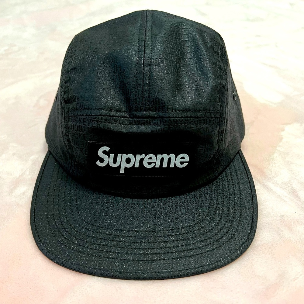 Fuck everybody jacquard camp cap